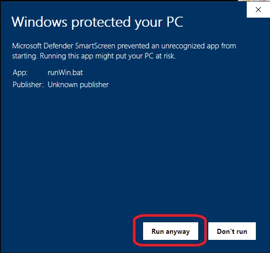 confirm security windows